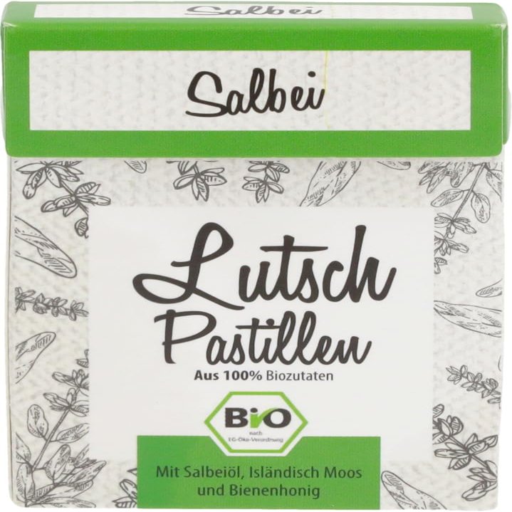 Organic Sage Lozenges, 2 x 30 g