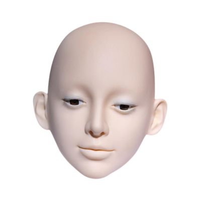 Zanthicia PVC Eyelash Mannequin Head for Extension and Makeup Practice