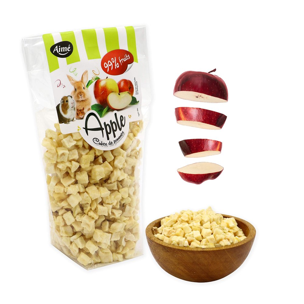 Aime Snack Chips Apple for Rabbits/Small Animals 60 g