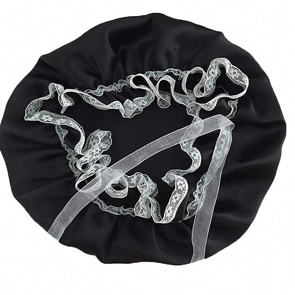 Ulalaza Silk Sleeping Cap for Natural, Curly, or Thinning Hair