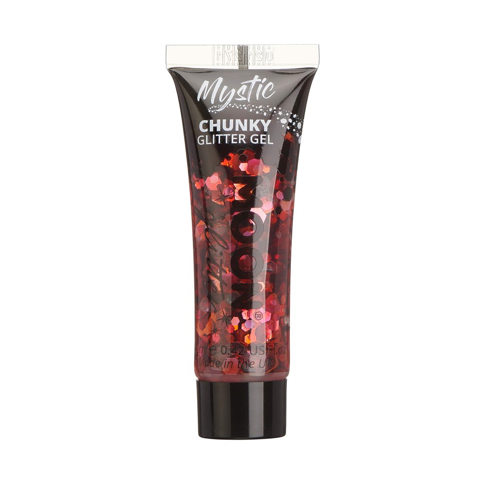 Mystical Coarse Glitter Gel by Moon Glitter - 12 ml - Valentine's - Glitter Face Paint