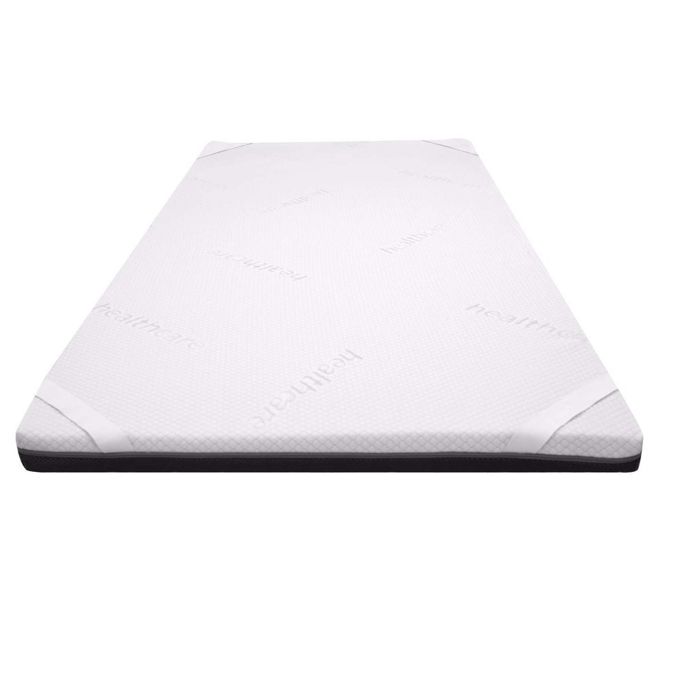 DURMETE ONLINE Ergofresh Premium Memory Foam Topper with 5 cm Viscogel and Anti-Stress Effect, 135 x 180 cm