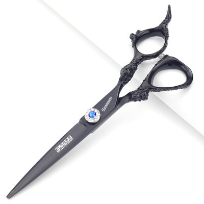 Professional 6/7/7.5/8/9-Inch High-End JP440C Hairdressing Scissor Set (6-Inch Flat Scissors-B)