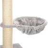 Lycce Replacement Cat Tree Hammock, Plush, Gray, 30 cm view 1