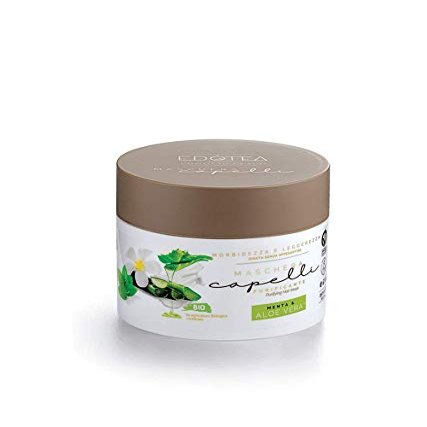 Clarifying Hair Mask Organic Mint & Aloe Vera, 250 ml