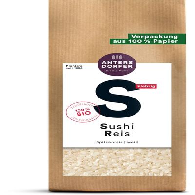 Antersdorfer Die Bio-Mühle Organic White Sushi Rice (1 x 500 g)