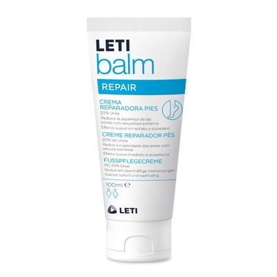 LETI Balm Foot Care Cream, Moisturizing Foot Balm, 100 ml