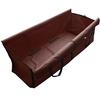 PeroFors Oxford Waterproof Car Back Seat Hammock Cover for Dogs and Cats - Coffee view 1
