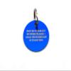 Personalized Round Dog Tag with Engraving on Both Sides view 2
