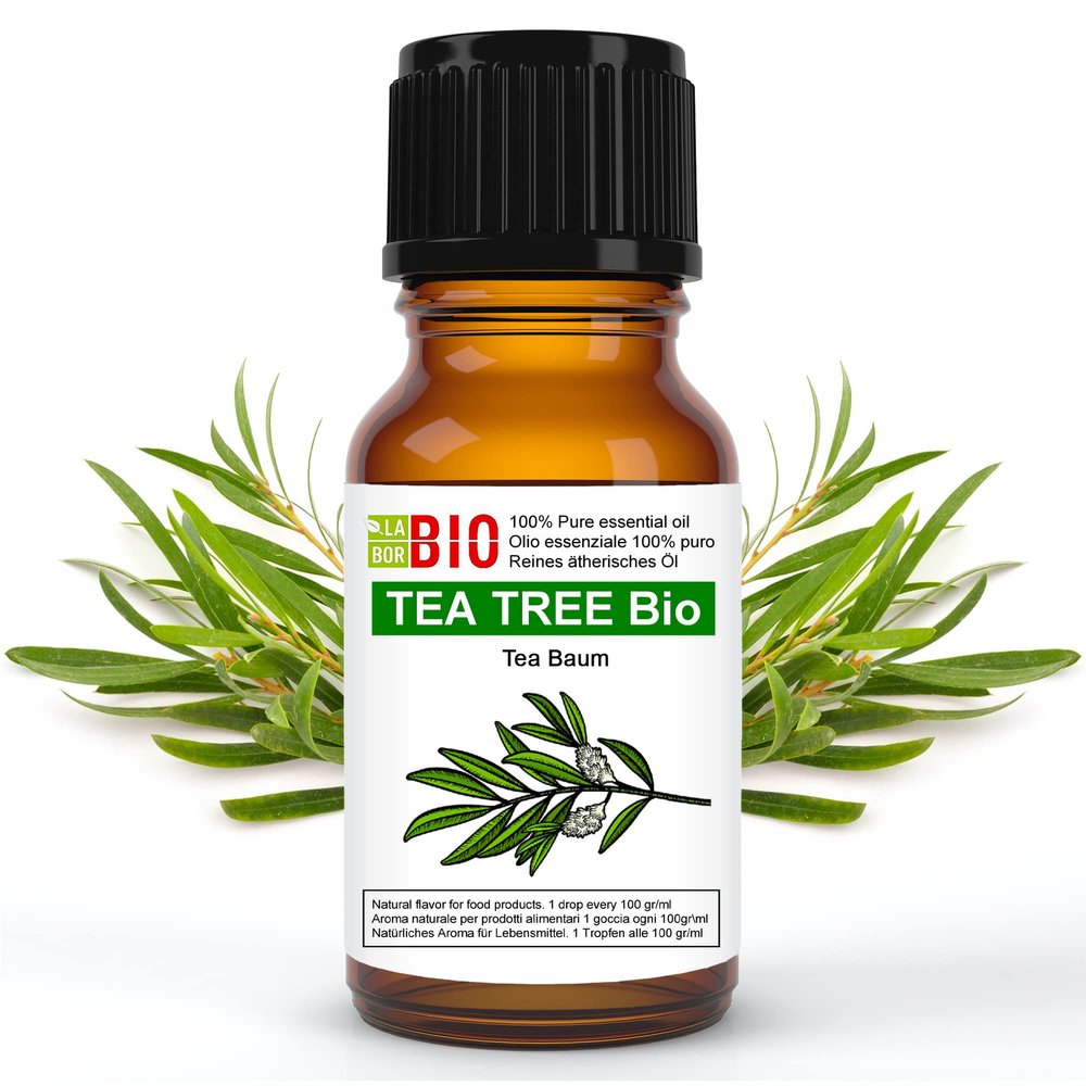 Organic Tea Tree Essential Oil, 100% Pure, 30 ml