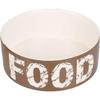 Flamingo Dog Bowl KYRA Ceramic Taupe/White 12.5CM 280ML view 2