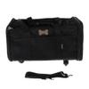Backbayia 50 x 30 x 28 cm Pet Carrier with Wheels, Black view 4