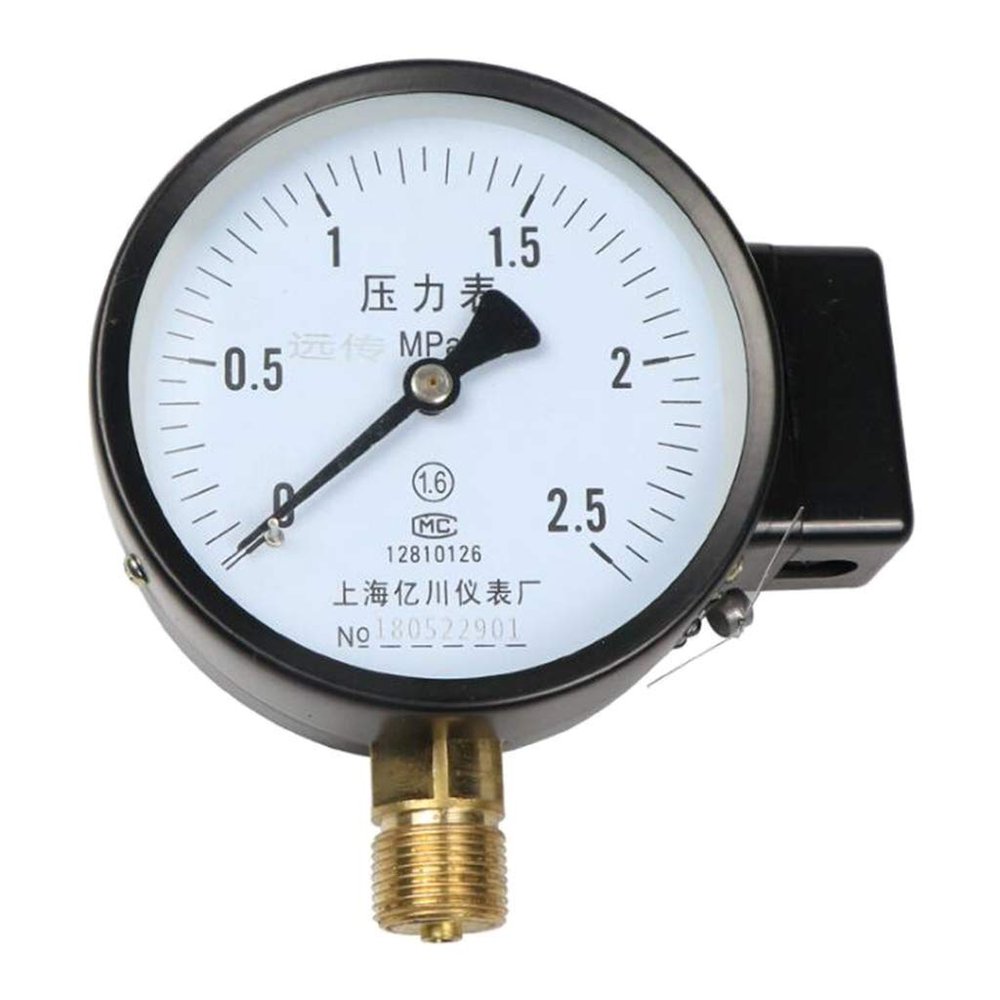 Backbayia Pressure Gauge / Hydraulic Pressure Gauge (0–1.0 MPa)