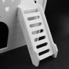 Tubayia Small Animal House with Ladder and Platform, White view 3