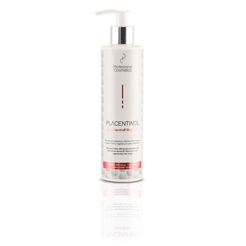 Professional Cosmetics Placentinol 3-in-1 Anti-Dandruff Shampoo, 6 x 250 ml