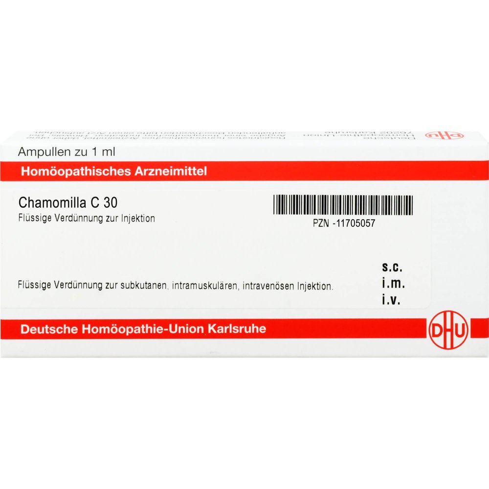 DHU Chamomilla C30 Ampoules, 8 Ampoules