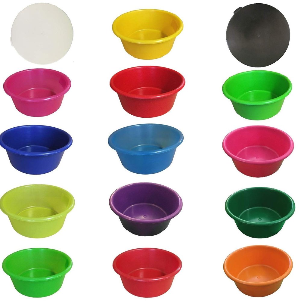 NETPROSHOP 5-Liter Muesli Bowl, Optional Lid, Food-Safe, Dark Green