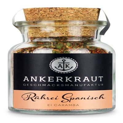 Ankerkraut Spanish Scrambled Egg Seasoning, Special Spice Blend, 85 g Cork Jar