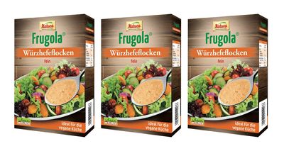 Natura Frugola Seasoning Yeast Flakes 3 x 125 g