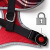 iGadgitz Home U7047 - Dog Harness, Puppy Harness, Reflective Dog Harness - Black - Medium view 2