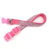 Pet Collar with Sparkling Crystals, Adjustable, Comfortable, Microfiber, Soft, for Medium and Large Dogs, XL, Pink view 3