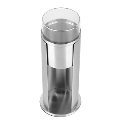 Wifehelper Stainless Steel Cotton Pad Dispenser, 2-Compartment Design