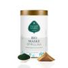 ELIAH SAHIL Organic Anti-Aging Spirulina Facial Mask 100 g – 28 Applications | Spirulina & Laminaria | Deep Cleansing with Healing Clay | Vegan & Certified Organic | Plastic-Free Glass Jar view 1