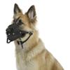 Kerbl Pet Leather Muzzle XL, Black, Circumference 36 cm, Basket Depth 9.5 cm view 1