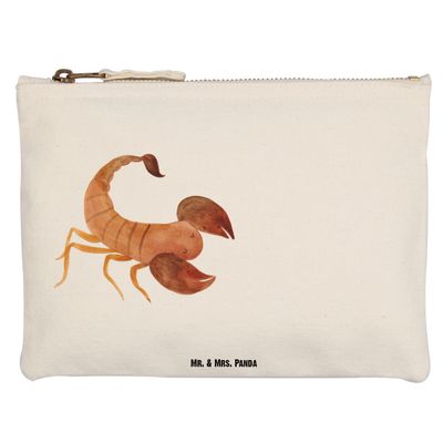 Mr. & Mrs. Panda Scorpio Zodiac Makeup Bag, Classic, Size M
