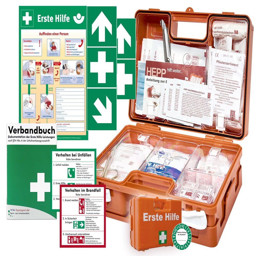 First Aid Kit for Offices & Businesses – DIN 13157/13164