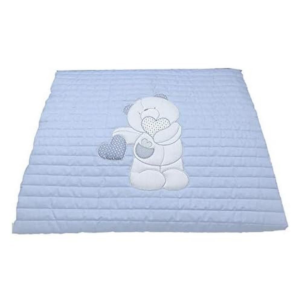 Andy & Helen Cancellino Quilted Blanket, CIELO