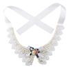 Pet Bow with Pearl, Adjustable Dog Collar for Weddings view 1