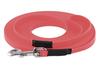 LENNIE BioThane Long Line, 19 mm, for Dogs Over 35 kg, 5 m, Coral, Sewn view 2