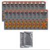 Rayovac Extra Advanced Type 13 Zinc-Air Hearing Aid Batteries, 120 Count, with 2 LUXTOR Cleaning Wipes view 2