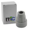 Medicalcorner24 Crutch Tip, Non-Slip Protective Cap, Gray, 22 mm view 1