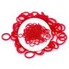 Red Dog Hair Ties 100 Pack view 3