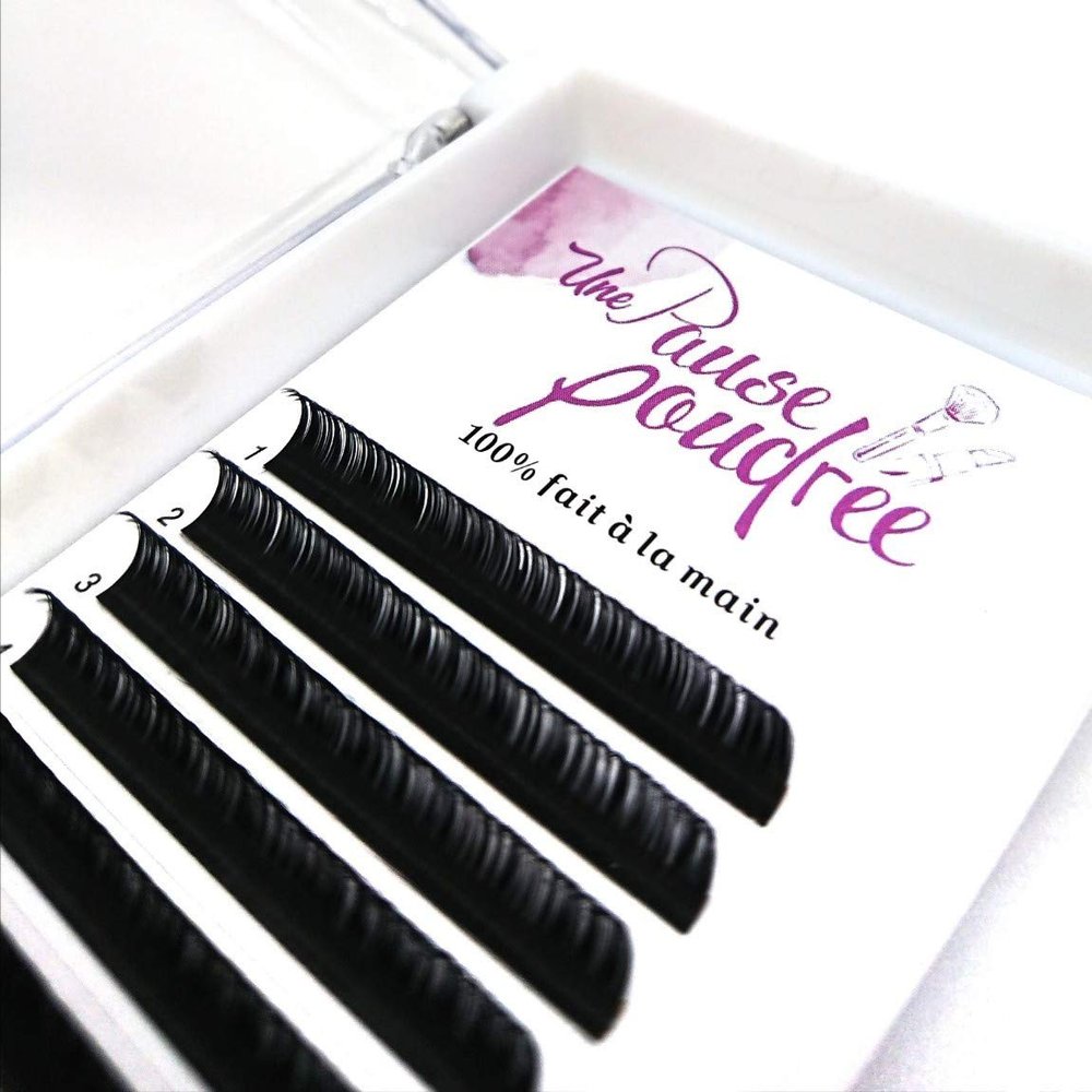 0.15 CC 13 mm Eyelash Extensions, Synthetic Silk, French Brand