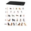BedDog CORA Dog Mat - Comfortable Cordura Dog Cushion, Durable Pet Mat, Large Dog Bed, S (50 x 30 cm), Salamanca, Anthracite view 4