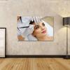islandburner Canvas Wall Art, Permanent Eyebrow Makeup in a Beauty Salon view 2