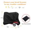Caredy Waterproof Mobility Scooter Cover, 190 × 71 × 117 cm view 2