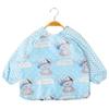 Chilsuessy 3-Pack Waterproof Long-Sleeve Bibs with Catch-All Pocket, Size 100 view 2