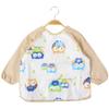 Chilsuessy 3-Pack Waterproof Long-Sleeve Bibs with Catch-All Pocket, Size 100 view 3