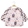 Chilsuessy 3-Pack Waterproof Long-Sleeve Bibs with Catch-All Pocket, Size 100 view 4
