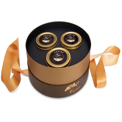 Caviar Top Selection, Royal Selection & Baeri Classic (3 x 30 g) Gift Box