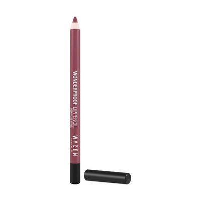 WYCON cosmetics WONDERPROOF LIP PENCIL Waterproof Lip Liner, Fluid and Highly Pigmented Line, Flawless Wear for Intense, Rich Color 109 Rose Wine