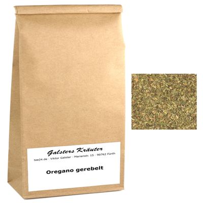500 g Oregano Tea, Cut Oregano, Common Oregano - Galsters Kräuter