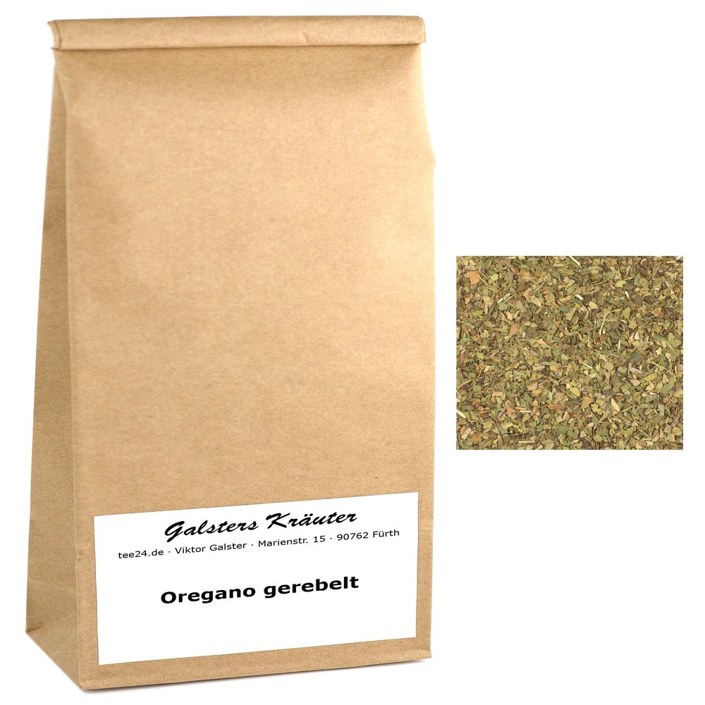 500 g Oregano Tea, Cut Oregano, Common Oregano - Galsters Kräuter