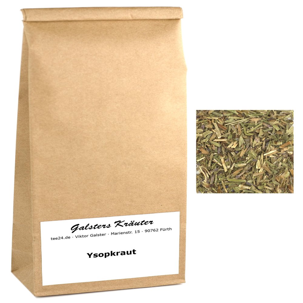 500 g Cut Hyssop Herb Tea (Hyssopus officinalis) | Galsters Kruter