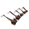 MoonyLI Adjustable Leather Muzzle for Dogs view 3
