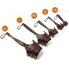 MoonyLI Adjustable Leather Muzzle for Dogs view 4